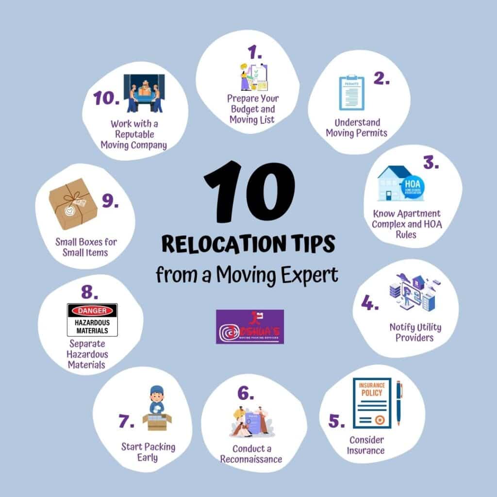 10 relocation tips from an expert