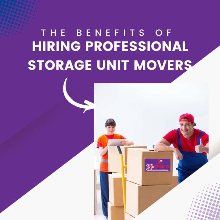 Hiring Professional Storage Unit Movers